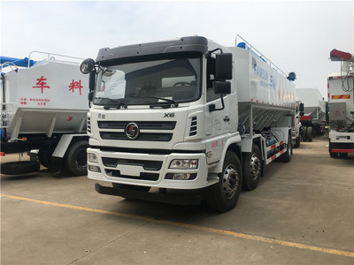 东风天锦30方饲料车 新款饲料车厂家及报价 散装饲料车介绍